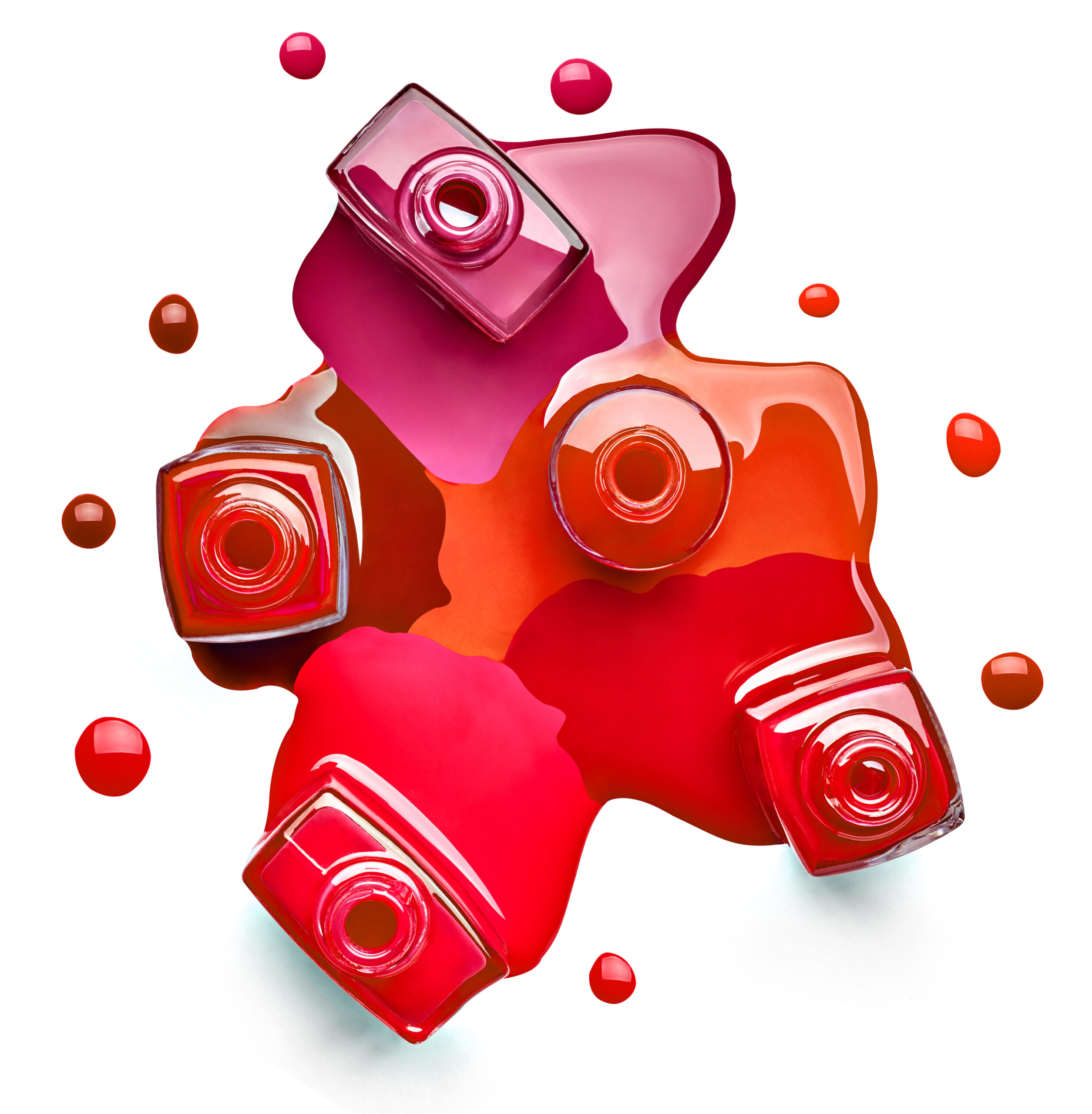 Detalle de manicura profesional en Gleny Nails, Mataró